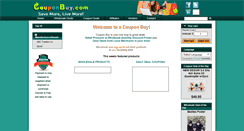 Desktop Screenshot of couponbuy.com